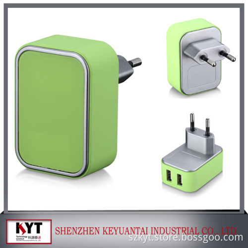100-240v 5v 3.1a dual usb australia charger adapter for phone,SAA,CE,Rohs,Fcc certified